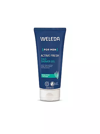 WELEDA | FOR MEN Active Fresh 3in1 Shower Gel 200ml | 